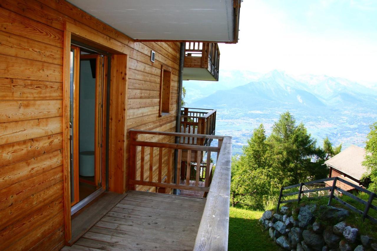 Ski Paradise Mountain & Luxe Apartments Veysonnaz Exterior photo