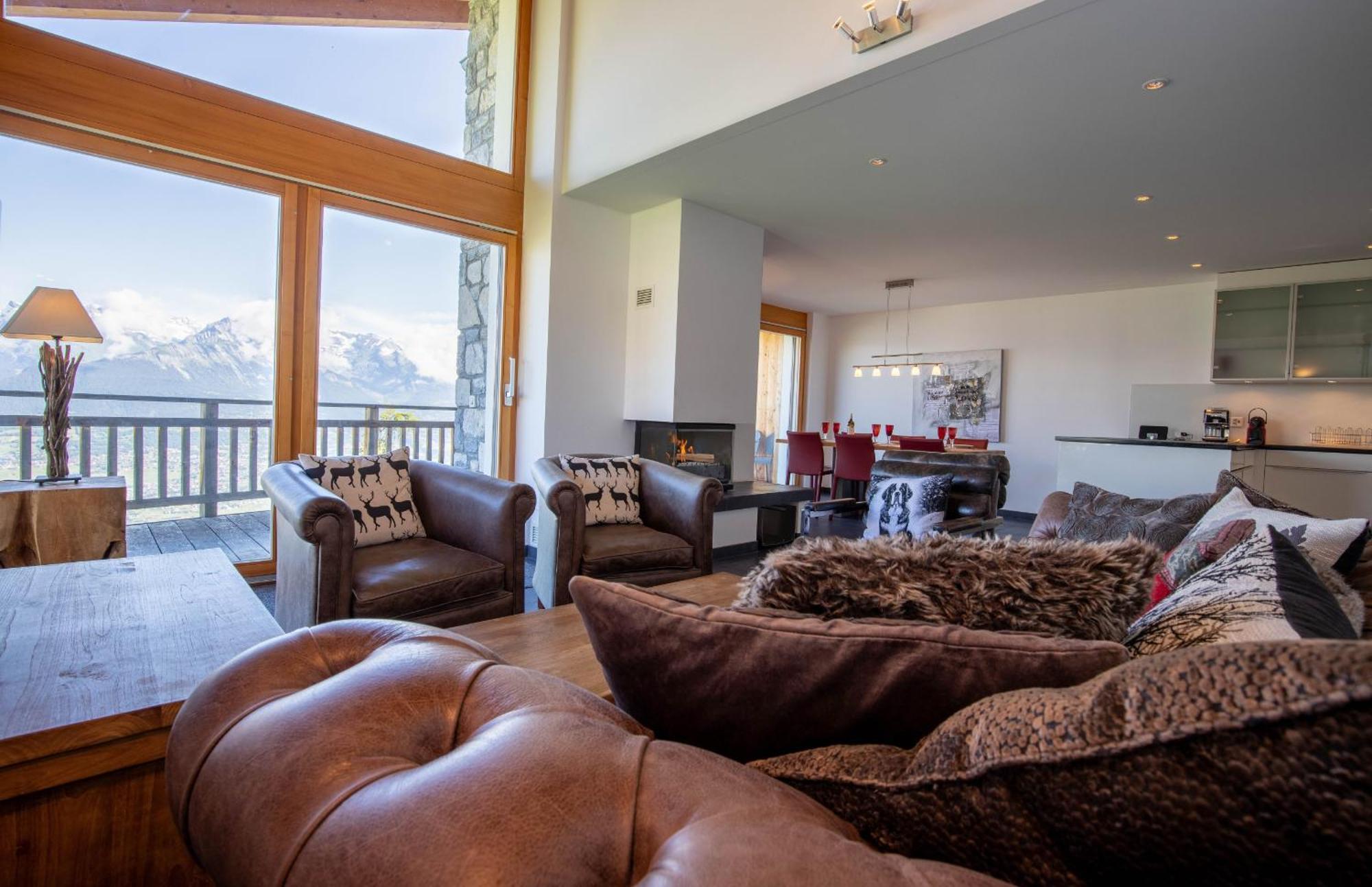 Ski Paradise Mountain & Luxe Apartments Veysonnaz Exterior photo