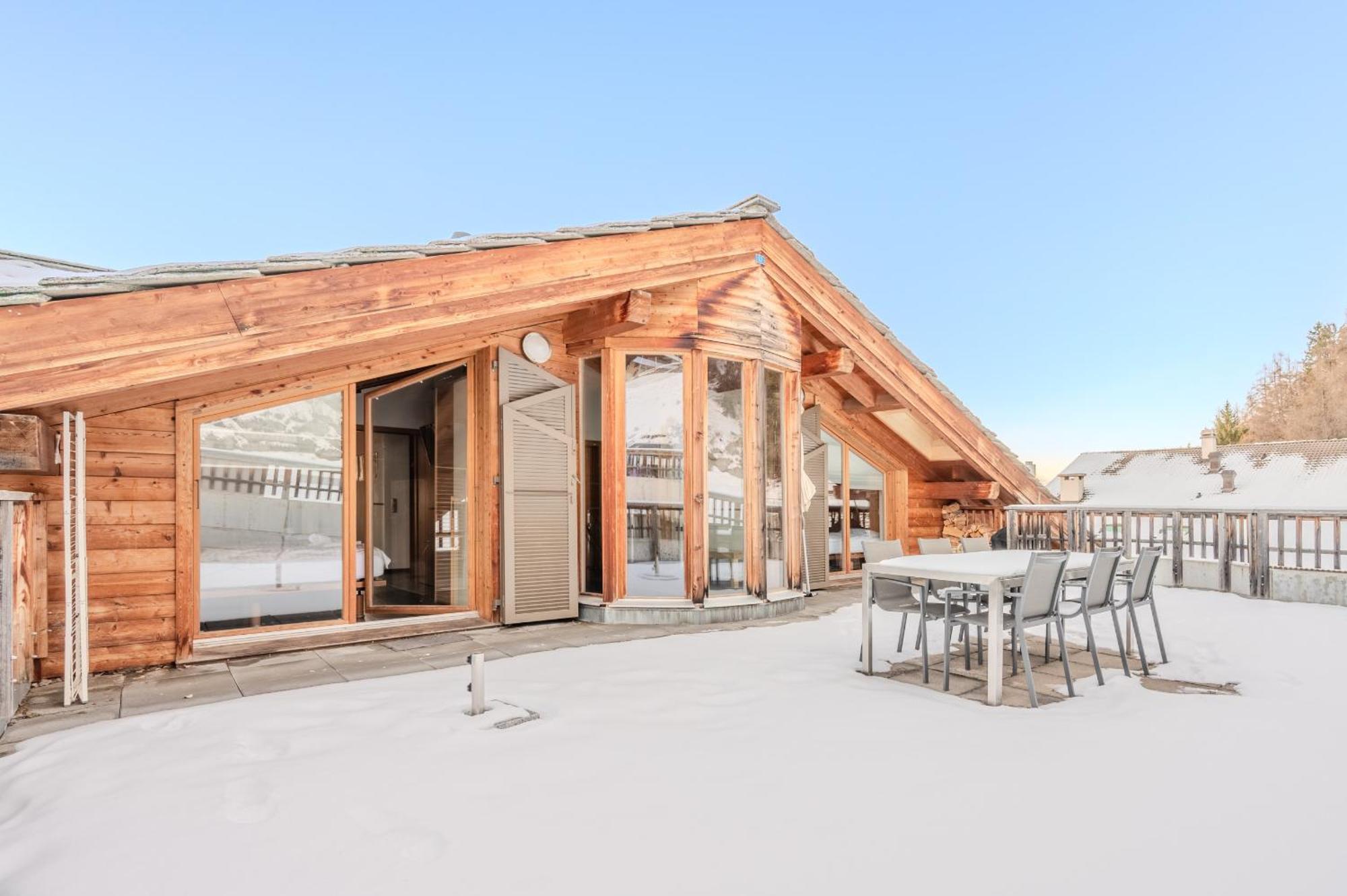 Ski Paradise Mountain & Luxe Apartments Veysonnaz Exterior photo