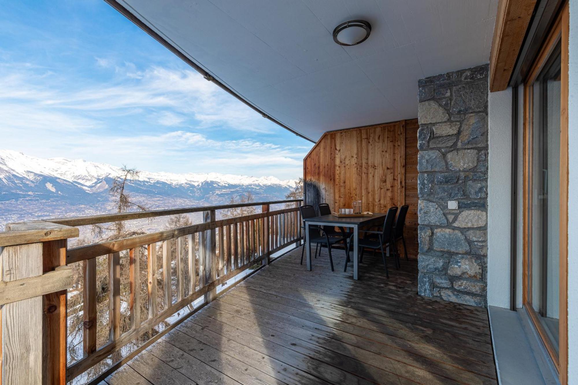 Ski Paradise Mountain & Luxe Apartments Veysonnaz Exterior photo