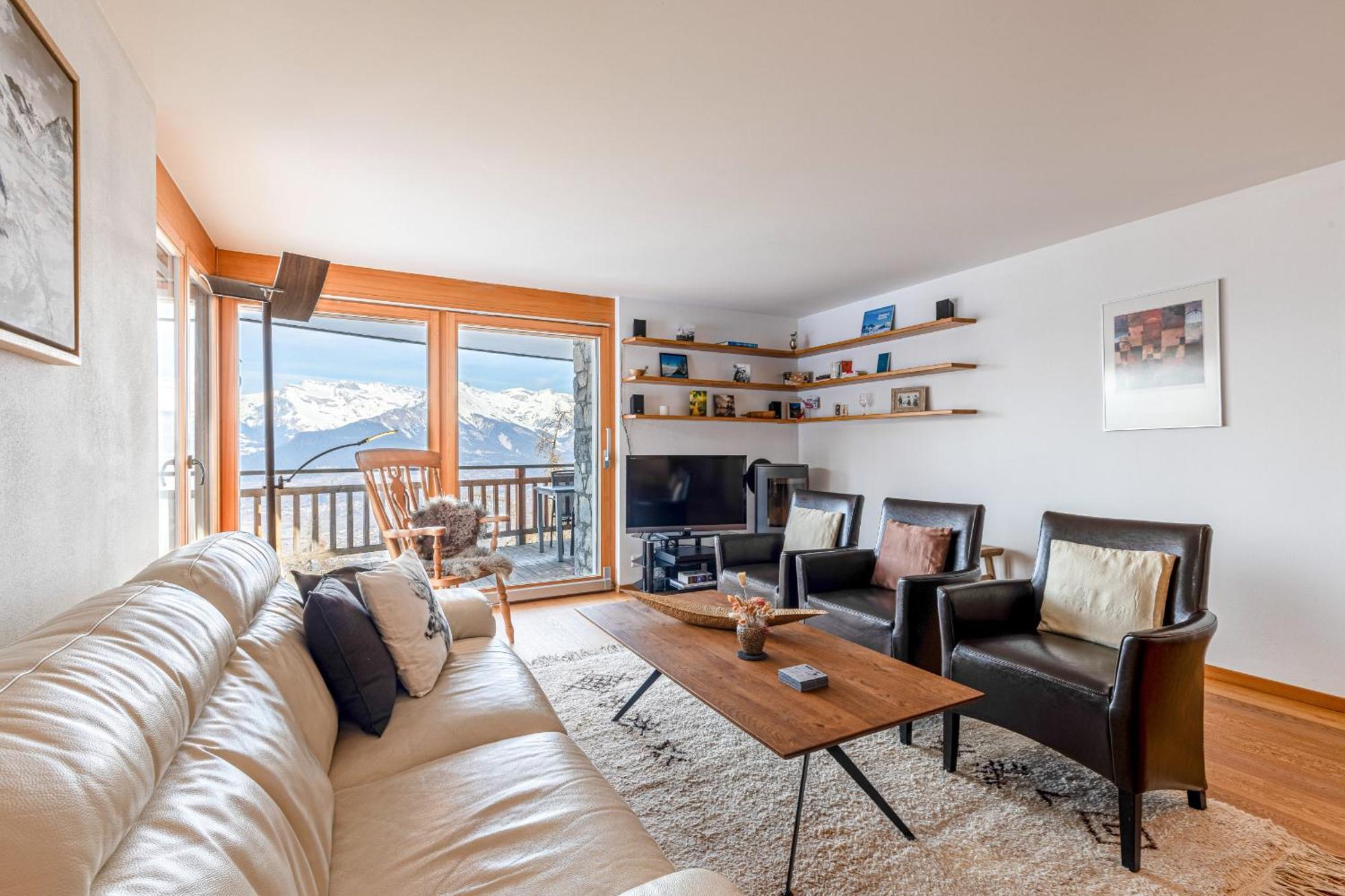 Ski Paradise Mountain & Luxe Apartments Veysonnaz Exterior photo